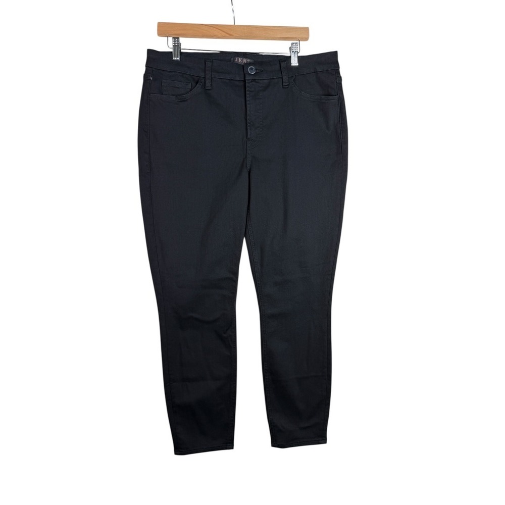 7 For All Mankind Jen7‎ Ankle Skinny Jeans size 14 Black